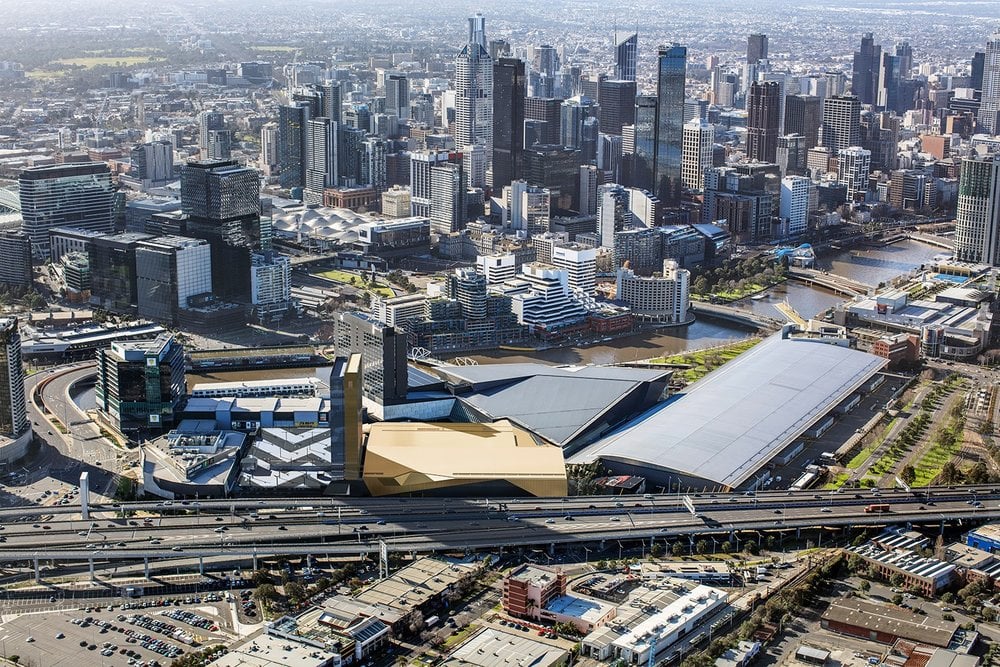 VERLINDE-Kettenzüge im Rampenlicht im Melbourne Convention and Exhibition Centre